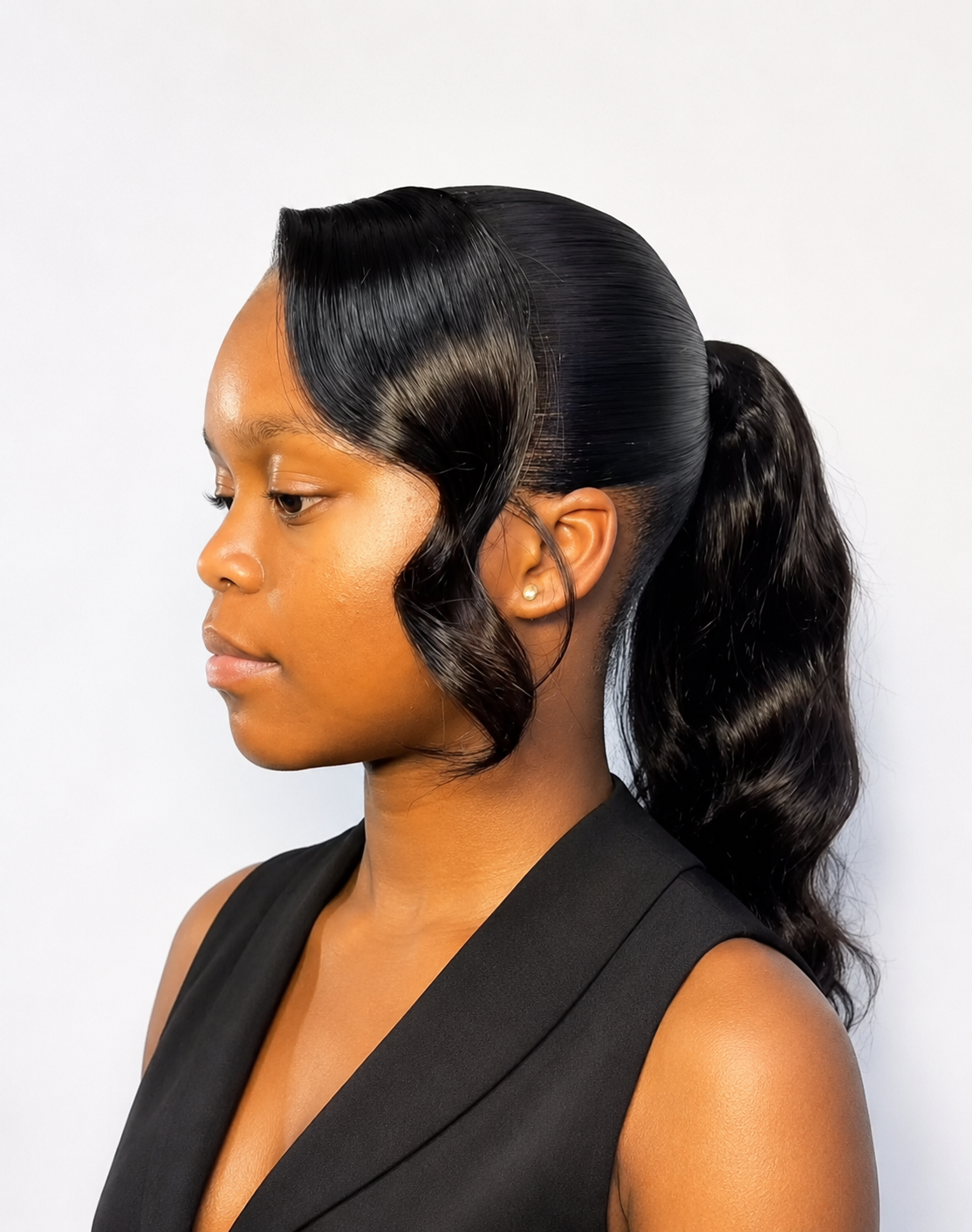 Transparent lace Frontal Closure